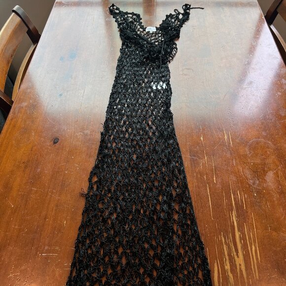 Shaycation X Revolve Black Knit Dress XS - Picture 1 of 3
